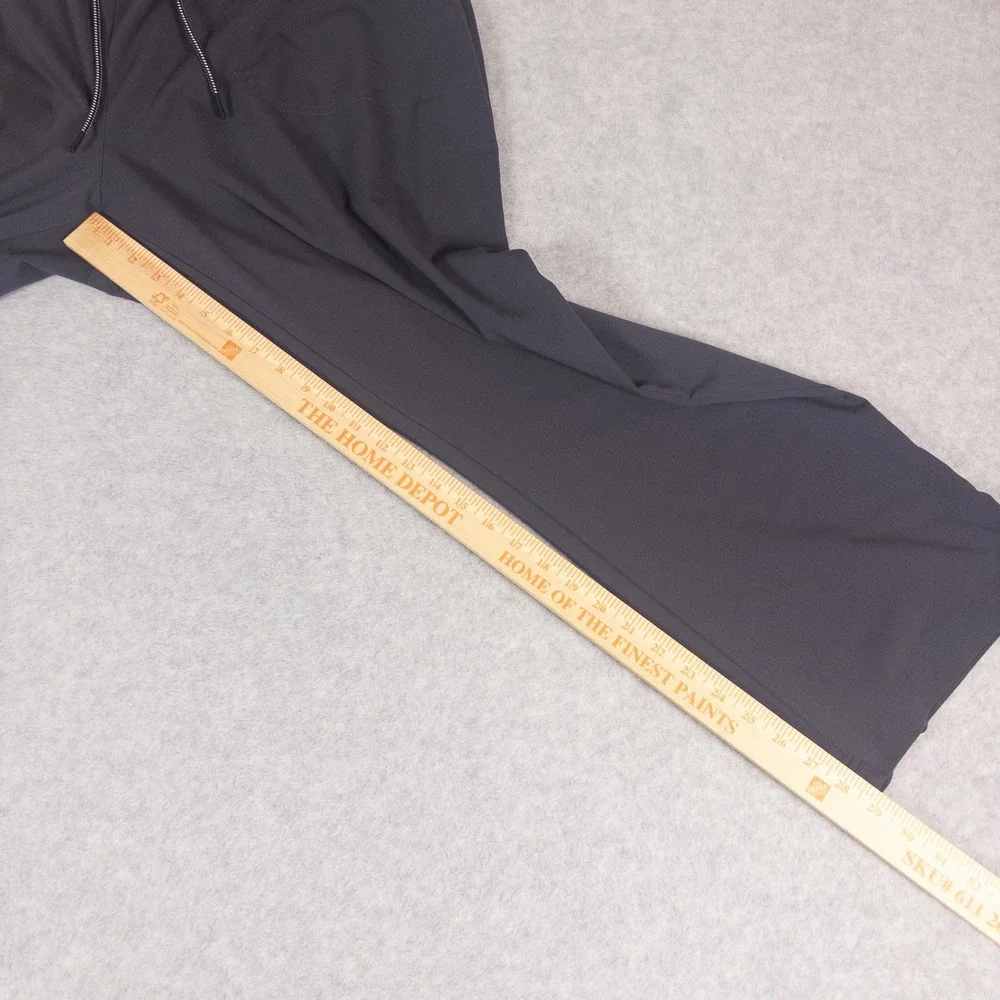Koi Next Gen Mens Scrub Pants 2X Petite Charcoal Gray Cargo Drawstring